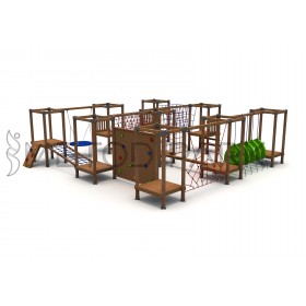 55 A Wooden Adventure Parkour